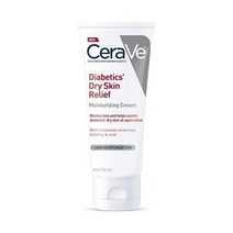 CeraVe 세라베 당뇨병 환자의 건성 피부용 수분 크림 | 236ml8온스 갈라진 피부를 위한 빌베리가 함유된 유리아 향료 및 파라벤 프리