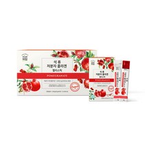 자연해답 석류 저분자 피쉬콜라겐 펩타이드 젤리스틱, 6박스(20g x 60포)