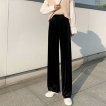 여성 골덴 바지 108# 봄·가을 와이드 팬츠 하이웨이스트 댕글이캐주얼 일자핏 뉴타임즈 Z
