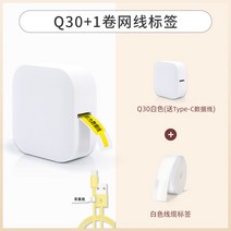 작은표시 Q30라벨 프린터 블루투스 미니 핸드형 가정용소형 휴대용 감열실 스티커지 가격 품질기간 날짜 메모홀더 손장부 수납 이름 글자 라벨부착기, T07-162720760092색상별 Q30화이