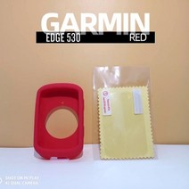 Garmin-EDGE 530 실리콘 보호 케이스 Edge 830 커버 GPS 자전거 컴퓨터 스크린 필름, 530 RED