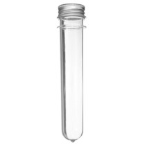 실험실 소모품 플라스틱 테스트 튜브 투명 캔디 보관 용기 스크류 캡 40ml 10 개, 한개옵션1, 한개옵션0