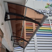 캐노픽스 550 X 2000 호레움 접이식어닝천막 창문셔터 차고 만들기 농막주택 농막 썬룸, 그린렉산 검정 브라켓 검정 바