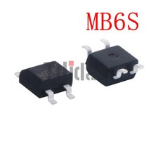 50PCS MB10F MB6F SMD 브리지 정류기, 04 SOP4 MB10S