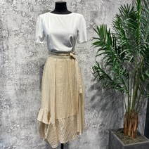 시슬리 슈가 체크 스커트 SASK46231 BE