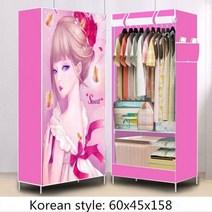 롤스크린 옷장 조립식 드레스룸 슬라이딩도어 행거형 코너옷장 가벽 부직포 파노라마 접는