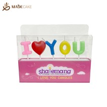 엠케이크 아이러브유초 데코레이션 ILOVEYOU 생일초