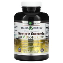 어메이징 뉴트리션 황큐커민 바이오페린 정베 750mg 지슐180