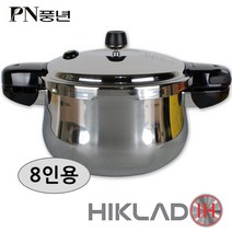 풍년 PN풍년 뉴하이브IH 압력밥솥(8인용) 풍년압력솥 인덕션겸용 통3중스텐압력솥