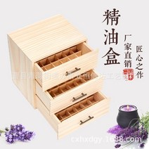 원목 공간박스 다용도수납장시리스 조향대 소가구 & 수납가구 브레드박스 오일거치대 보물상자 다층 나무 서랍 에센셜 오일 나무 상자 도테라 오일