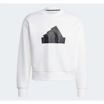 아디다스 ADIDAS 퍼포먼스 IC3741 FUTURE ICONS 배지 오브 스포츠 크루 화이트 스웨트셔츠맨투맨