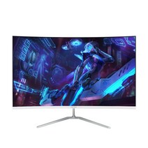 24인치 듀얼 모니터 화면 27 얇은베젤 2k 144hz LCD, 24인치 1K 144hz 곡면 스크린 화이트