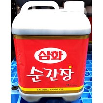 삼화 순간장 13kg 대용량간장 말통간장 대용량간장 식당용간장, DMall쿠팡 1, DMall쿠팡 본상품선택