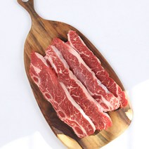 멕시코산 소갈비 LA갈비 구이용 3kg 냉동 곡물우, 단품