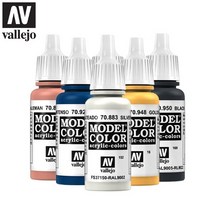 바예호 아크릴도료 모델컬러 시리즈 (1-100번) 17ml, 001_70951 White
