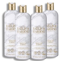 Baylis Harding Body Wash 베일리스 하딩 화이트 티 앤 네롤리 바디워시 500ml 4팩