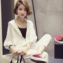 (당일발송/특가) 가바바 여성 트레이닝복 세트 힙합 간지 레터링 라인 포인트 후드 트레이닝복 세트 G39827