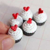 미니어쳐 가구 소품 1/6 스케일 인형 집 미니어처 케이크 빵 DIY 디저트 미니 음식 BJD 주방 액세서리, 5pcs cake 5