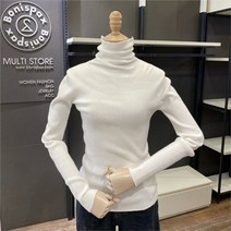 보니스팍스 NC02 골지 슬림 폴라 니트 B48KP300