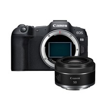 캐논 EOS R8 + RF 50mm F1.8 KIT (렌즈포함) / 캐논코리아 공식정품 판매 주)클락