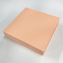 종이마을 색화지 (살구색) 125 x 125mm _ 1 000매 x 2팩 묶음 (총 2 000매), 1,000매 *2팩 묶음 (총 2,000매)