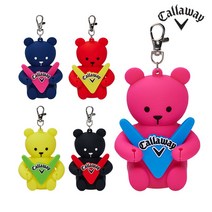 2022 캘러웨이 파우치 베어 S 볼&티 케이스 골프용품, 옐로우