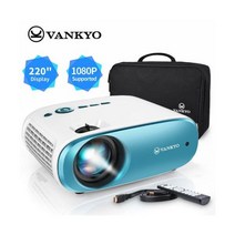 VANKYO LED 프로젝터 1080P 미니 비디오 홈 시어터 시네마 HDMI 전화 안드로이드 TV