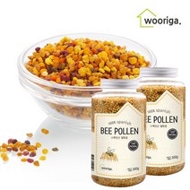 스페인 벌화분 300g 2통 비폴렌, 2개, 스페인산 비폴렌 벌화분 300g×2통