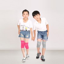 [1+1]자전거 인라인 줄넘기 스케이트보드 5세 7세 8세 9세 10세 초등생 무릎보호대 어린이 주니어 아동 스턴트스쿠터 롱보드보호대 등산 아대형 무릎보호대 키즈보호대 1+1 2개, 핑크M+그레이S