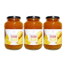 초록원 파인애플 망고잼 1KG, 3개