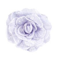 거품 꽃 자기 창 커튼 후크 타이백 스트랩 휘장 버클 클립, 하얀색