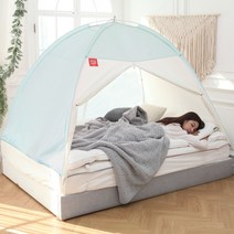 [핫방] ALL NEW 스윗 원터치 난방텐트 퀸(더블), 전체색:그레이
