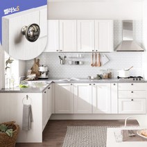 리바트키친 벨라노S 4.5m(ㄱ자/냉장고장), 없음