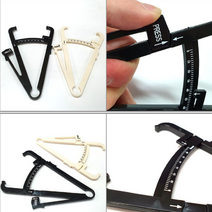 뱃살 측정기 체지방 셀프 지방 캘리퍼스 두께 줄자 계산기