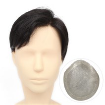 [M2026] 맞춤같은 밀착감 나노스킨 남자가발 인모100%