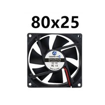 냉각팬 쿨링휀 냉각판 컴퓨터휀 브러시리스 모터 케이스 냉각 팬 조용한 핀, 11 8025_03 24V