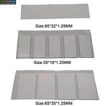 UHF 유연한 라벨 반사 접착 스티커 구리 종이 인쇄 가능한 MR6 칩 rfid 메탈 태그 다양한 색상 탄력성, 05 80x25x1.25mm