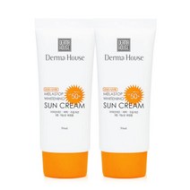 멜라스톱 화이트닝 썬크림50ml 2개, 03.화이트닝 썬크림+내츄럴 썬비