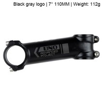 자전거스템 각도조절 핸들스템 uno bike handlebar stem mtb 조정, 7도 110mm
