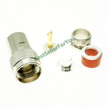 총알 단자 와이어 배선 커넥터 압착 절연 RG8 LMR400 RG165 RG213 케이블 RF 커넥터에 대 한 UHF PL-259 남, 04 50-79 개