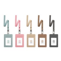 목걸이 카드지갑 사원증 학생증 3칸 수납 넥스트랩