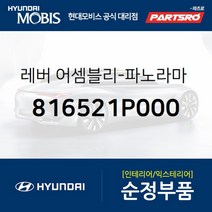 레버-파노라마 루프 틸트 우측 (816521P000)-현대모비스 부품 공식대리점 온라인쇼핑몰 파츠로 투싼IX
