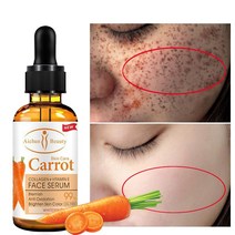 다크 스팟 코렉터 화이트닝 세럼 페이스 블리치 세럼 블레미쉬 프리클 리무버 Natural Carrot Essence Korea 스킨 케어, 한 개