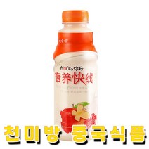 정중국식품 와하하 사과요구르트 뉴트리익스프레스480ML, 480ml, 1개
