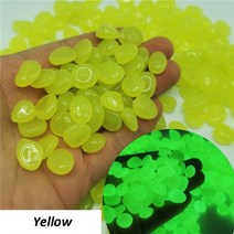 아크릴 어항 수조 50/100Pcs 광선 어두운 자갈 보도 정원 테라스 잔디 수족관 장식, [01] 50Pcs, 07 Yellow_01 50Pcs