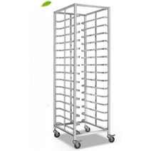 베이킹트레이 베이커리 선반 오븐 빵 쟁반 업소용 상업용 제빵 진열대, 두꺼운 12층 사각관