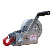 호이스트 윈지 리프트 윈치 크레인 운반기 미니 차량용 수동, 2000파운드/30미터 와이어 로프, 1개