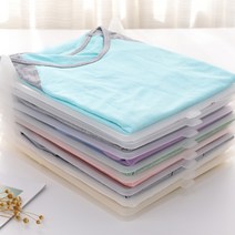 셔츠 수납함 티셔츠 정리판 드레스룸 옷정리 트레이 1P, 회색