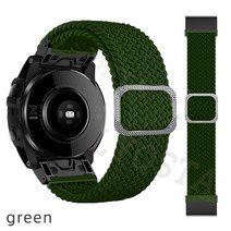 스트랩Garmin Fenix 5 5X Plus 6X Pro 3 HR 사파이어 7 7X Epix Loop 나일론 Smartwatch 손목 밴드 팔찌 용, 15 15_11 26mm Descent Mk1 MK2