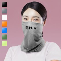 자외선차단 마스크 여성 남성 여름용 낚시 등산 골프 스포츠마스크 얼굴 햇빛가리개, 튜브나인 쿨 (벌집)1+1, 오디그린